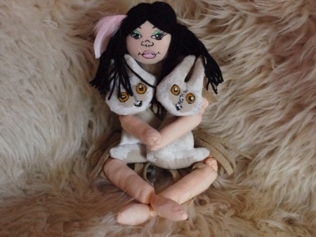 Indiánske dievčatko